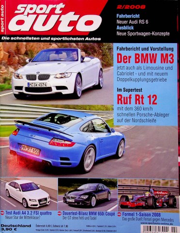 Deckblatt Sport Auto (02/2008)